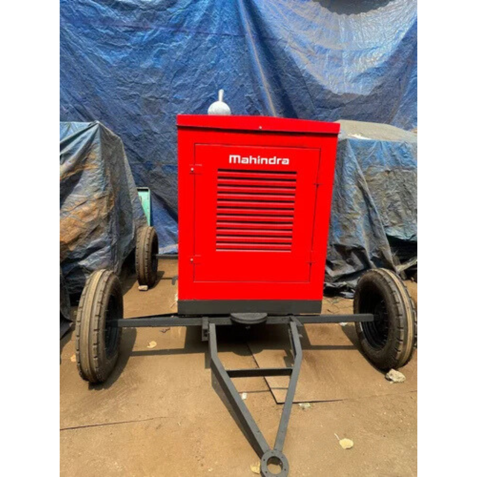 30 Kva Soundproof Mahindra Diesel Generator Set With Trolley